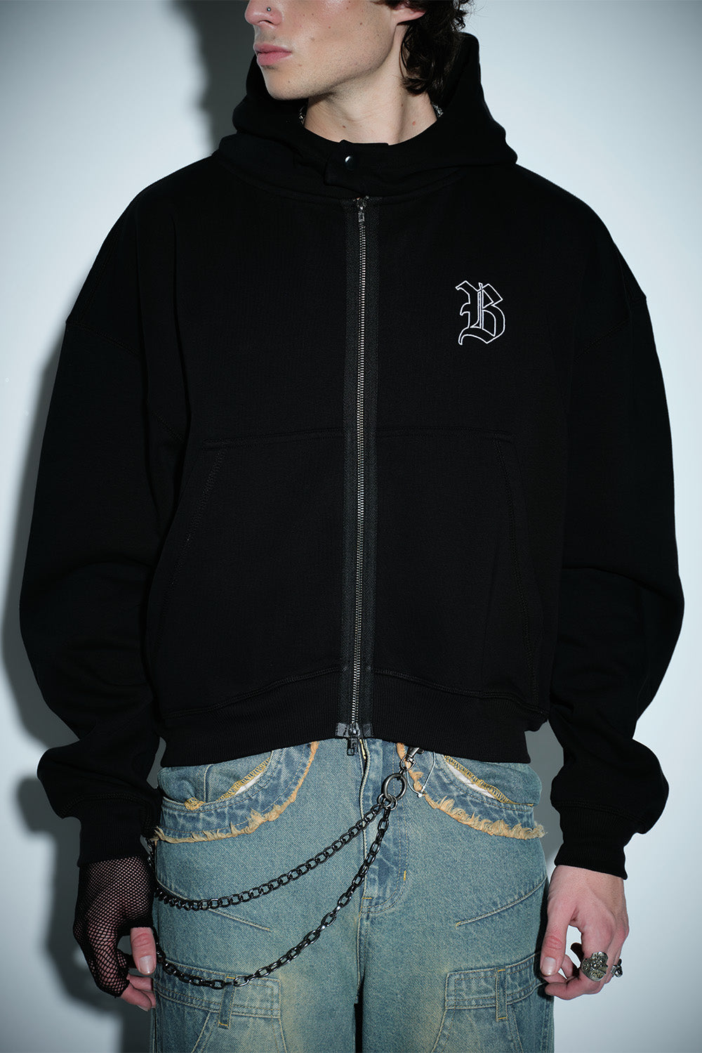 Shadow Sigil Zip Hoodie - BonkersCorner