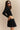 Shadow Black Cropped Hoodie - BonkersCorner