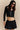 Shadow Black Cropped Hoodie - BonkersCorner