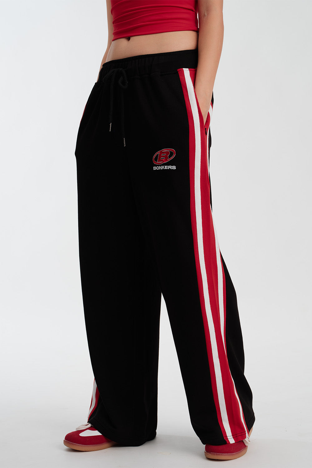 Sidekick Stripe Joggers - BonkersCorner