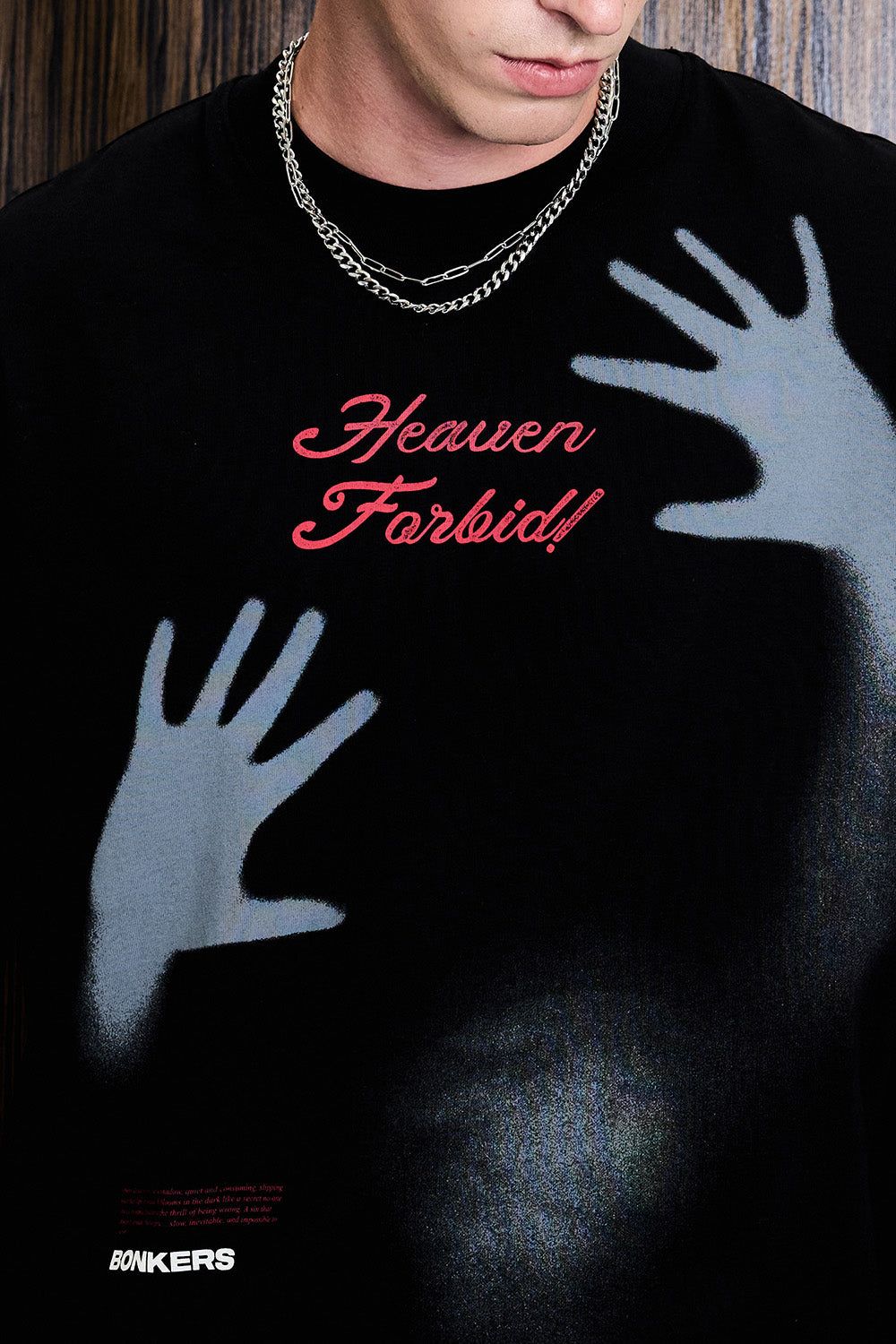 Sinfully Yours Oversized T-shirt - BonkersCorner