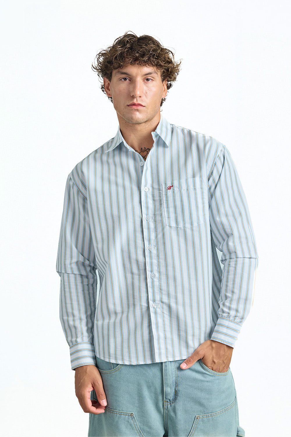 Skyline Casual Stripe Shirt