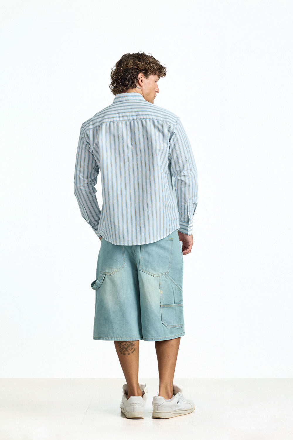 Skyline Casual Stripe Shirt - BonkersCorner
