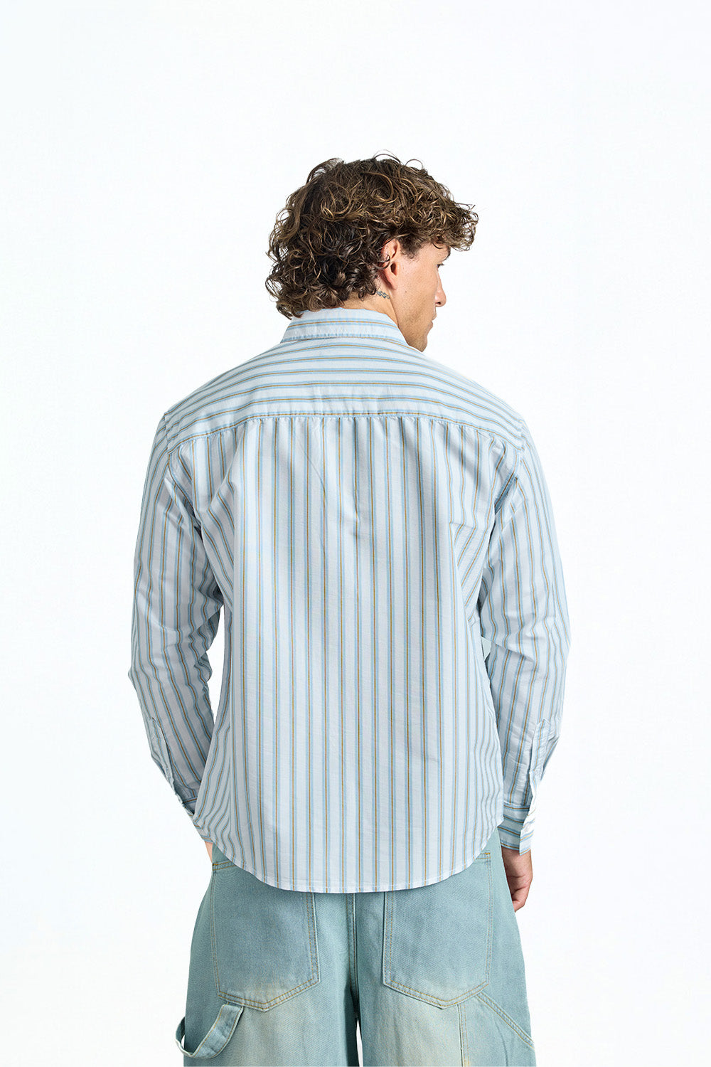 Skyline Casual Stripe Shirt - BonkersCorner