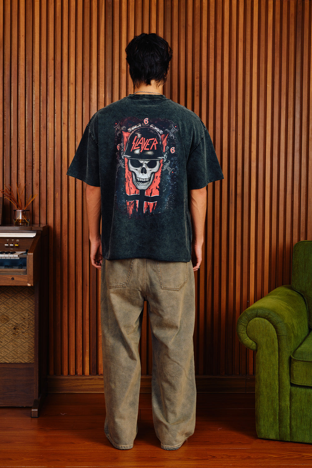 Slayer Oversized T-shirt - BonkersCorner