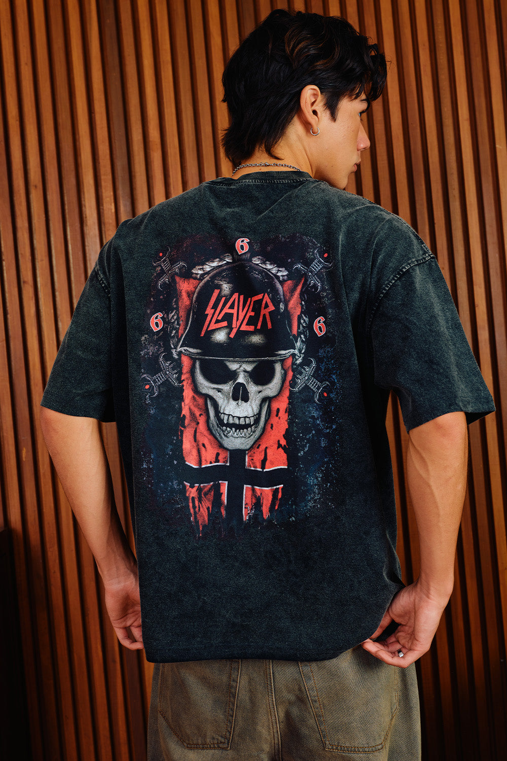 Slayer Oversized T-shirt - BonkersCorner