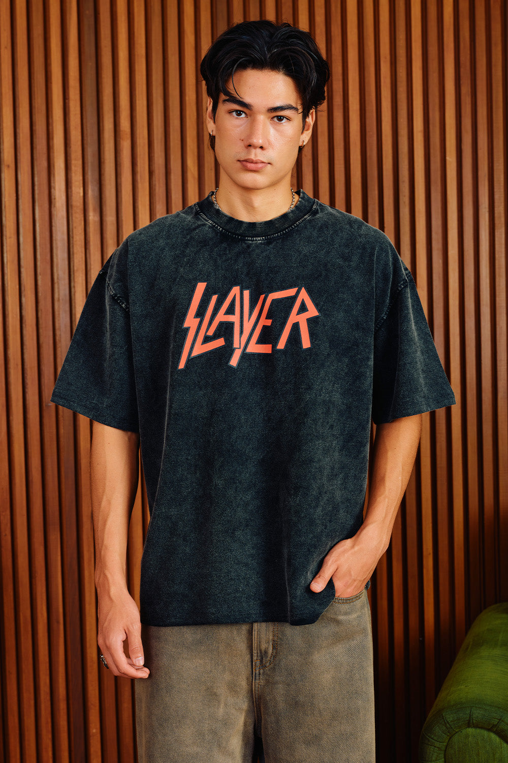 Slayer Oversized T-shirt - BonkersCorner