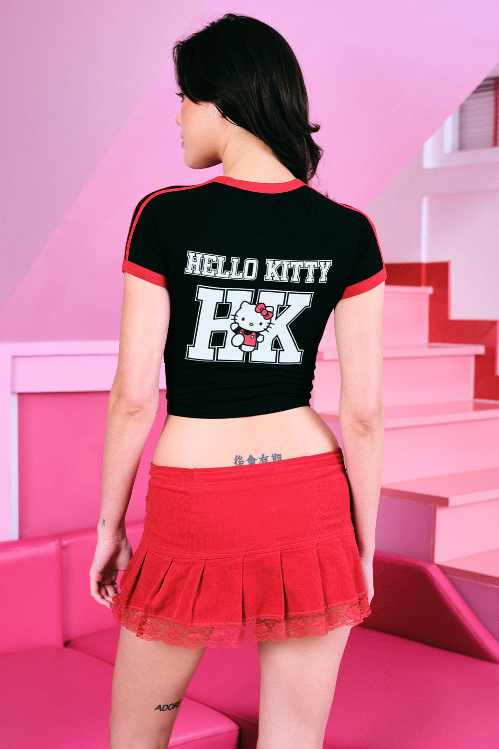 Soft Prowl Black Baby Tee - BonkersCorner