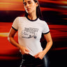 Speed Count Black Baby Tee - BonkersCorner