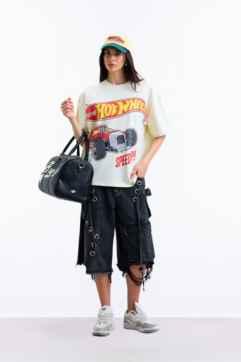 Speed Up Oversized T-shirt - BonkersCorner