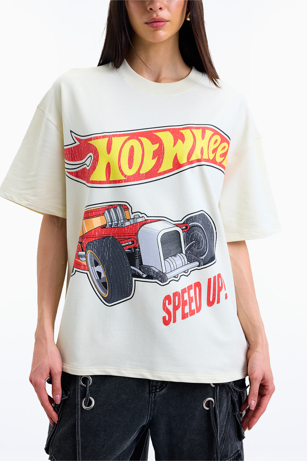Speed Up Oversized T-shirt - BonkersCorner