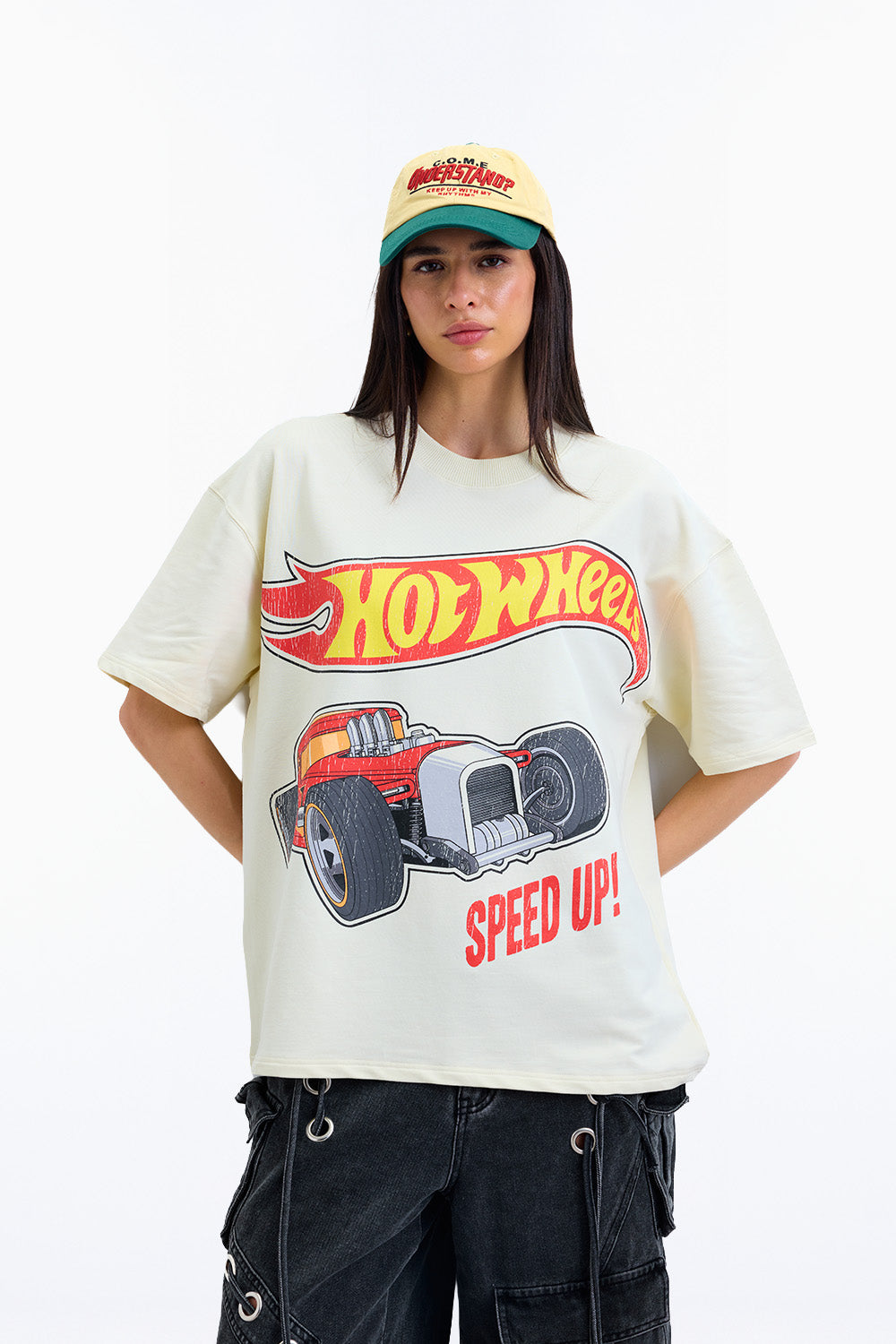 Speed Up Oversized T-shirt - BonkersCorner