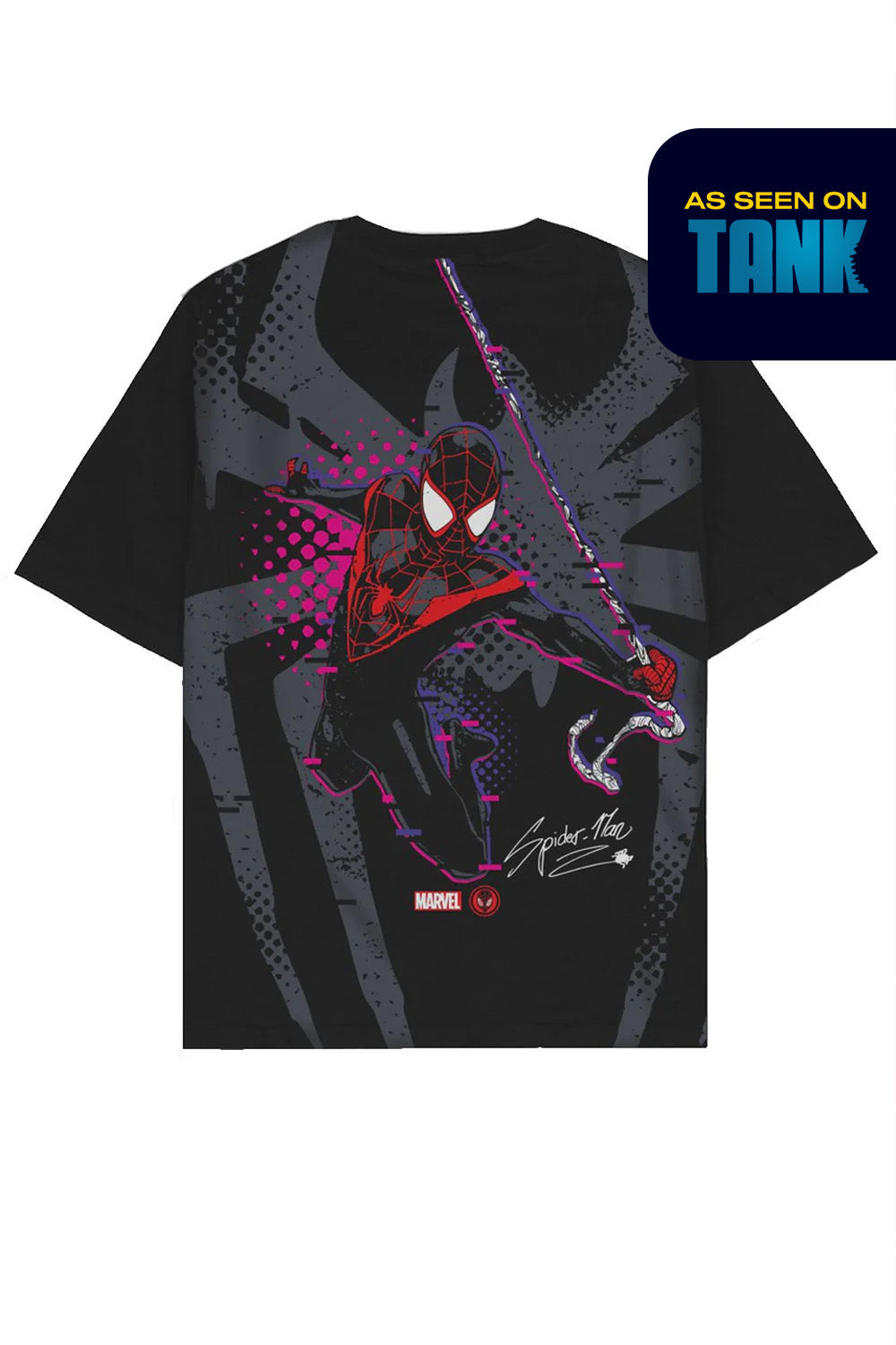 Spider Man Web Slinger Oversized T-shirt