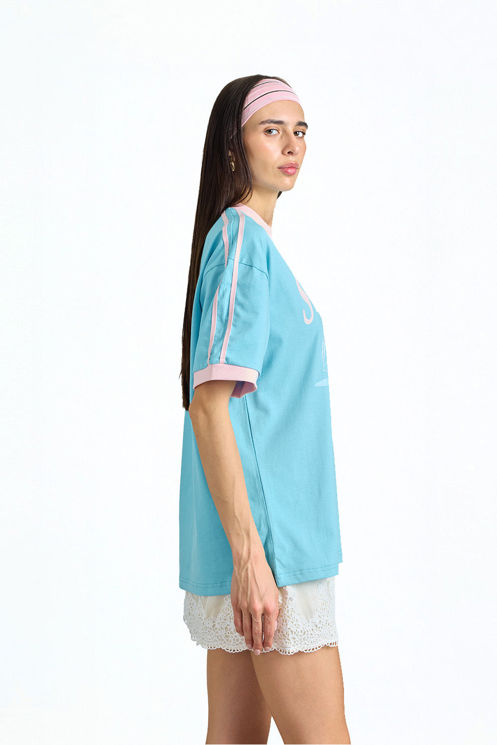 St Tropez Oversized T-shirt - BonkersCorner