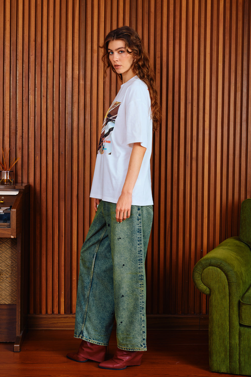 Stairway to Please Oversized T-shirt