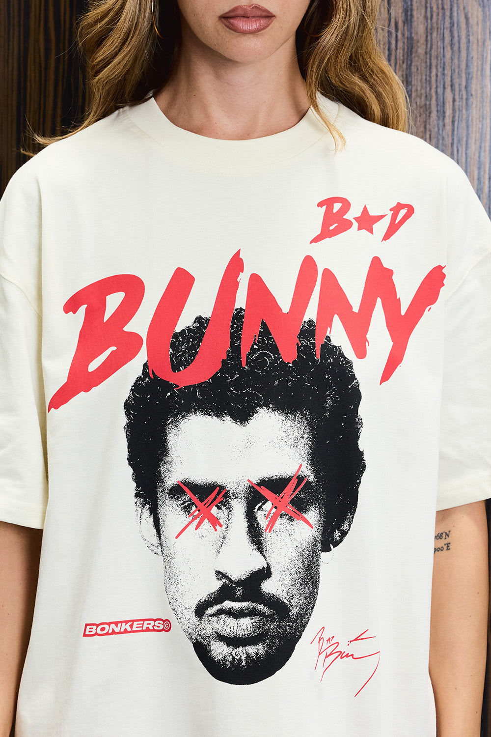 Star Glitch Oversized T-shirt - BonkersCorner