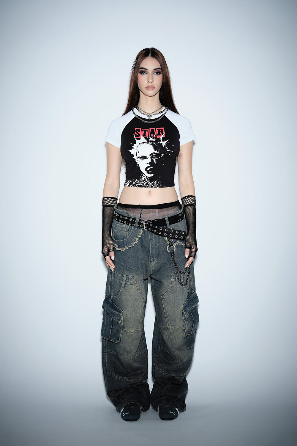 Star Struck Baby Tee - BonkersCorner