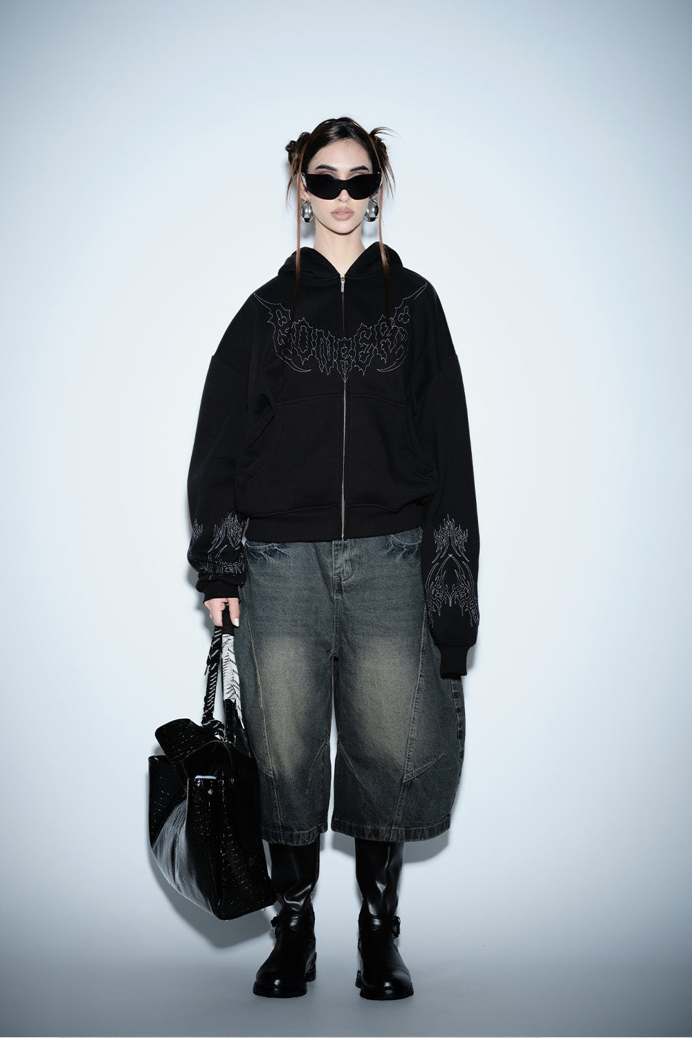 Static Burn Zipper Jacket - BonkersCorner