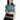 Steel Blue Tie-Back Crop Top - BonkersCorner