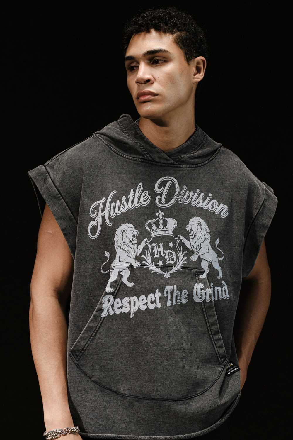 Hustle Street League Sleeveless Hoodie
