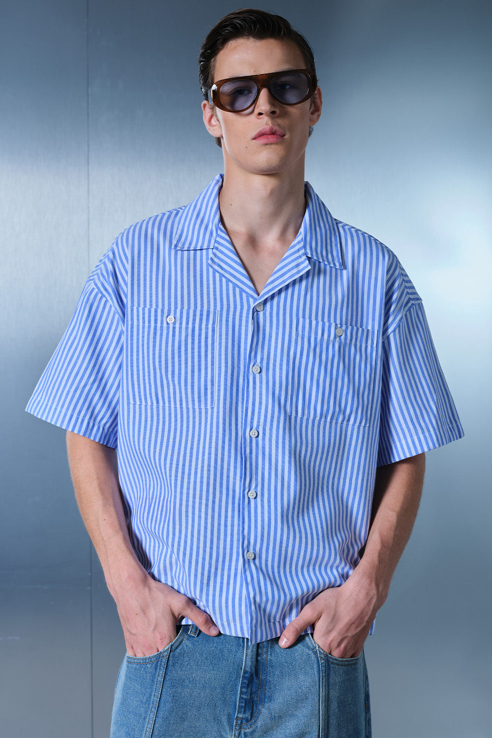 Striker Boxy Fit Oversized Shirt