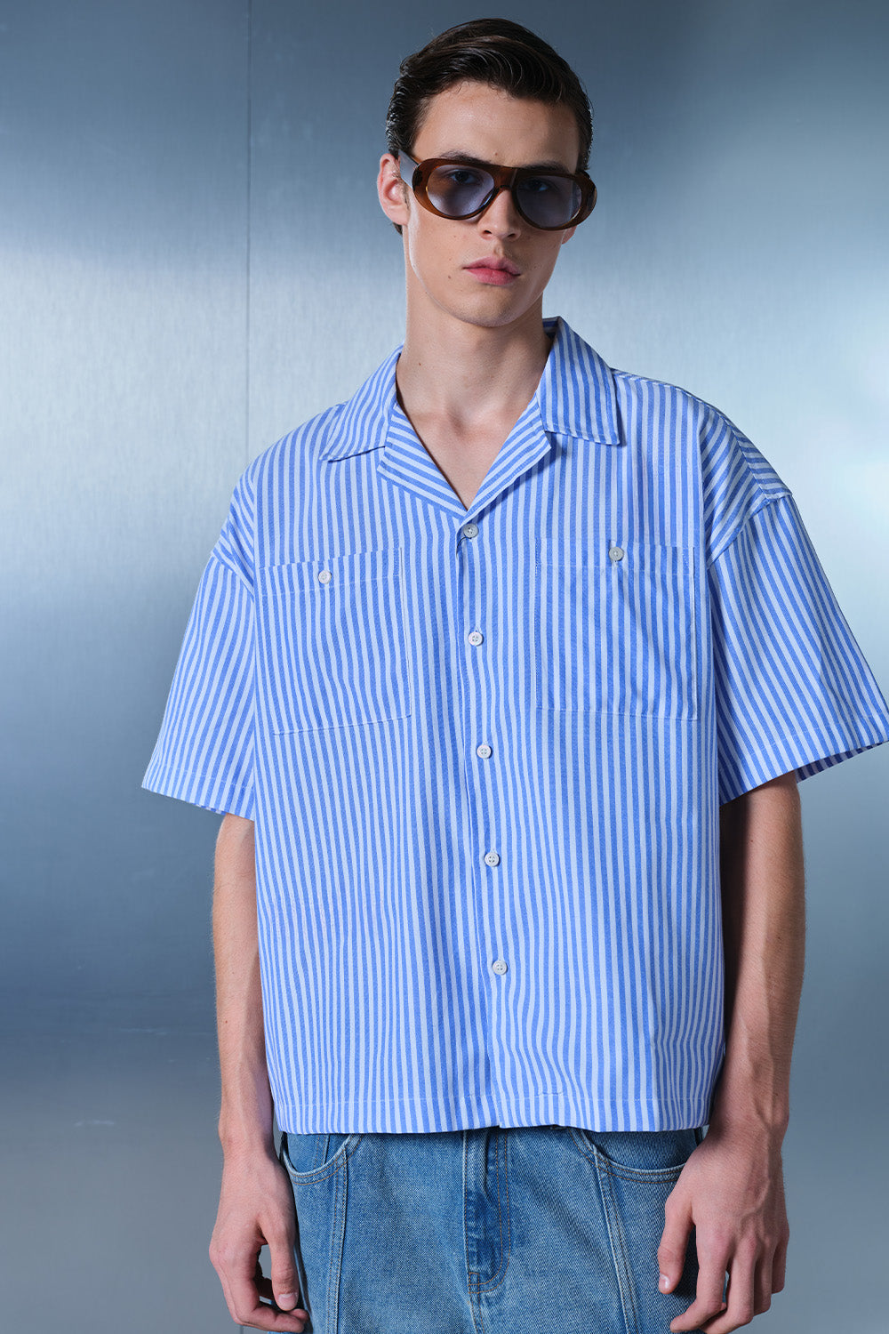 Striker Boxy Fit Oversized Shirt