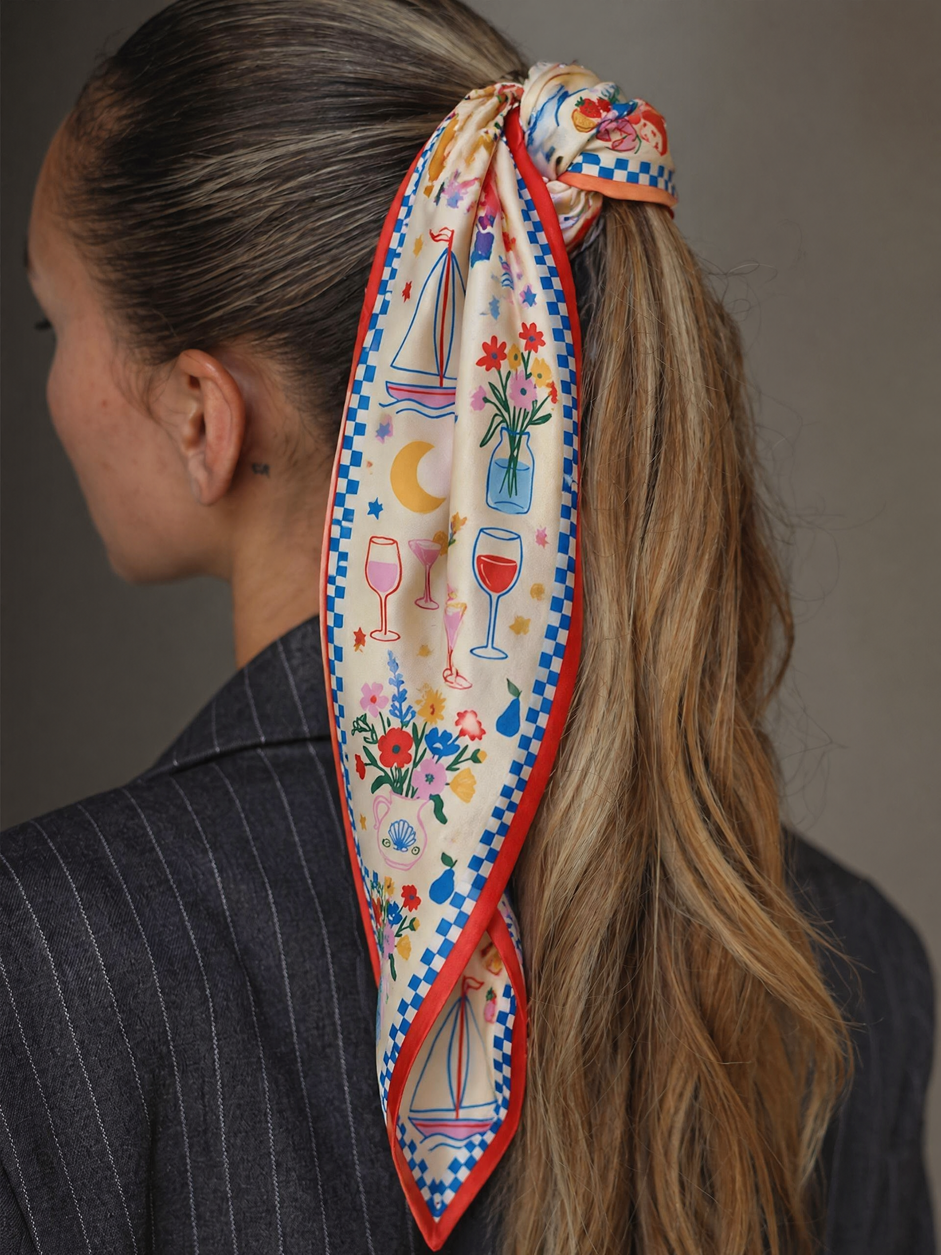 Summer Garden Scarf - BonkersCorner