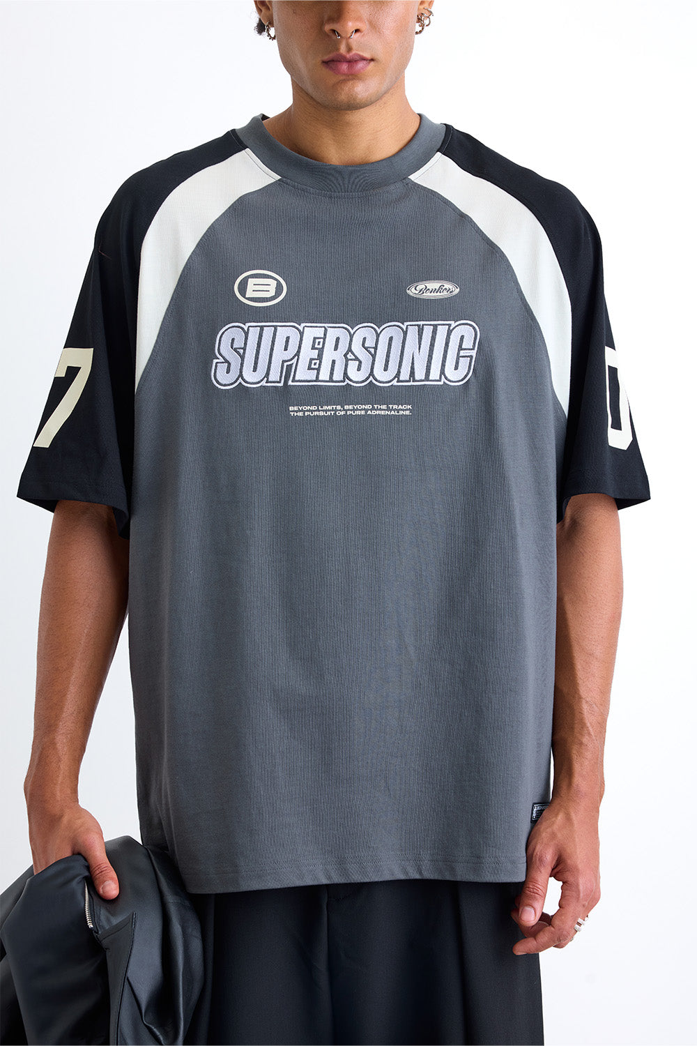 Supersonic 07 Oversized T-shirt - BonkersCorner