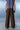 Tan Brown Sporty Deconstructed Loose Pants - BonkersCorner