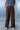 Tan Brown Sporty Deconstructed Loose Pants - BonkersCorner