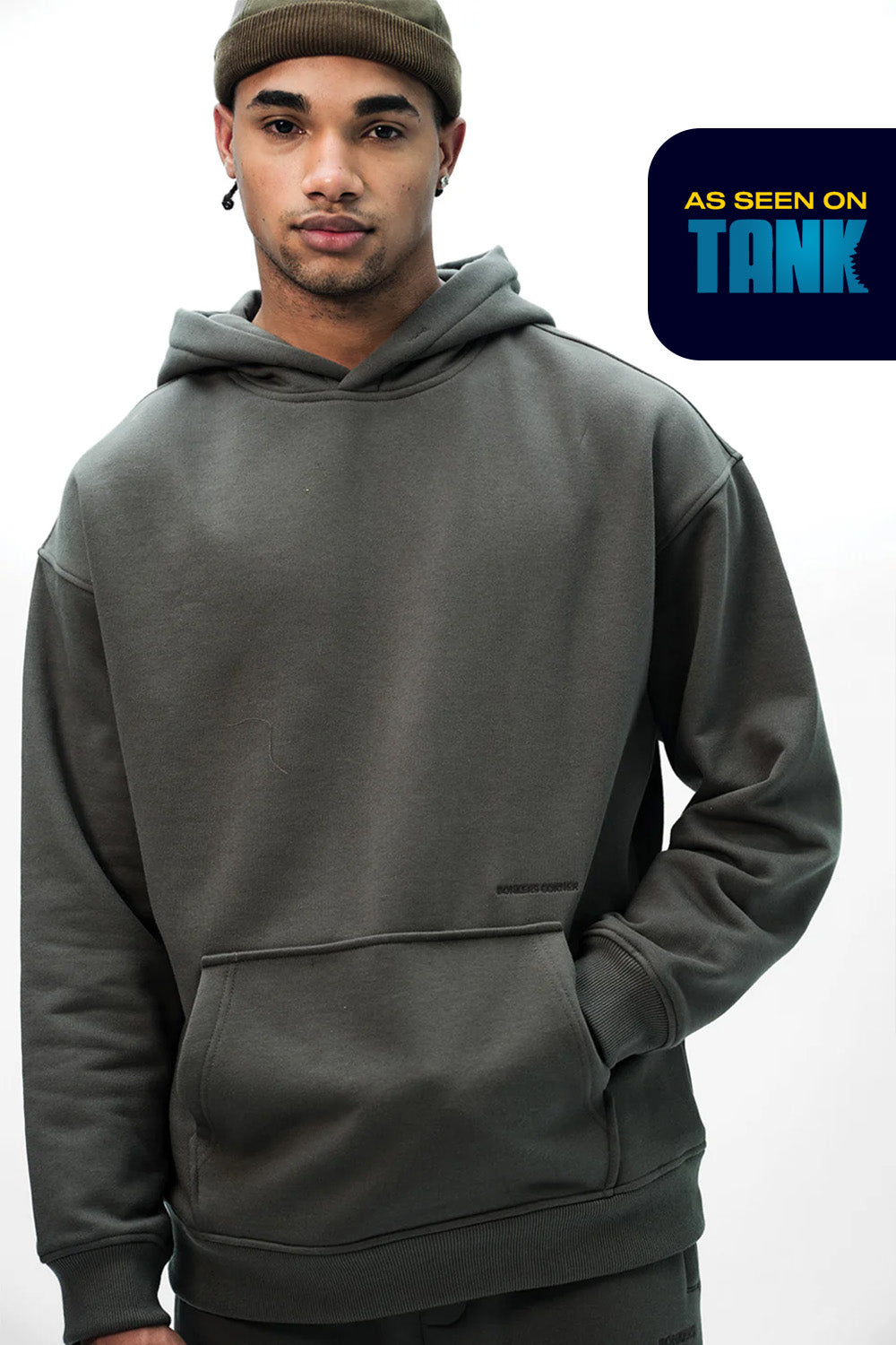 Taupe Wear A Hug Oversized Hoodie