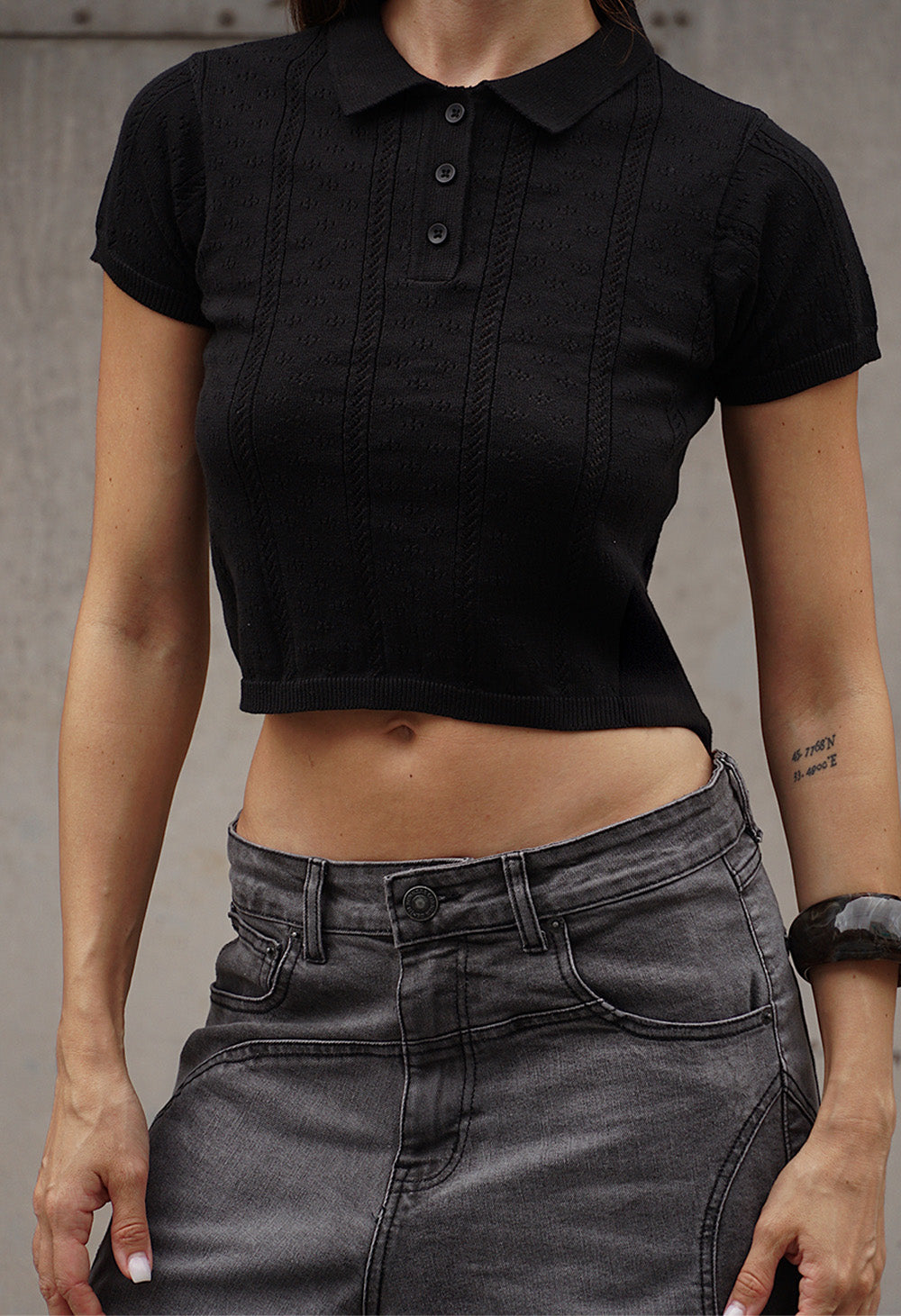 Softserve Black Polo - BonkersCorner