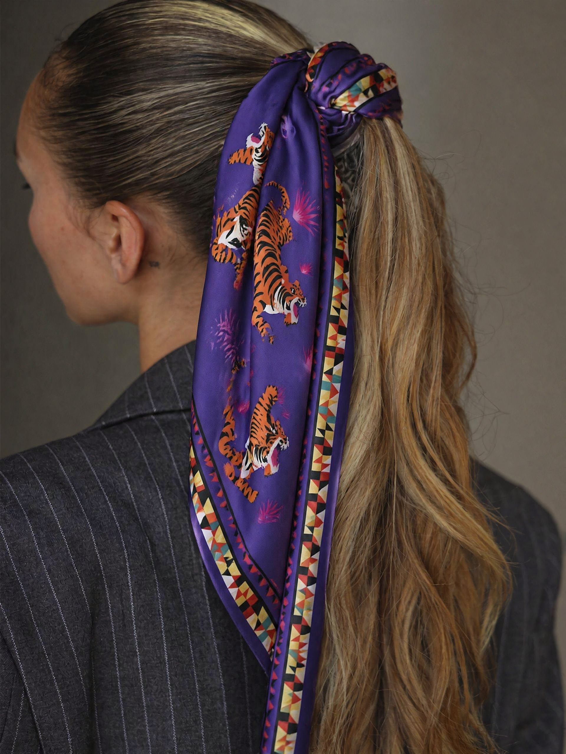 Tiger Parade Scarf - BonkersCorner