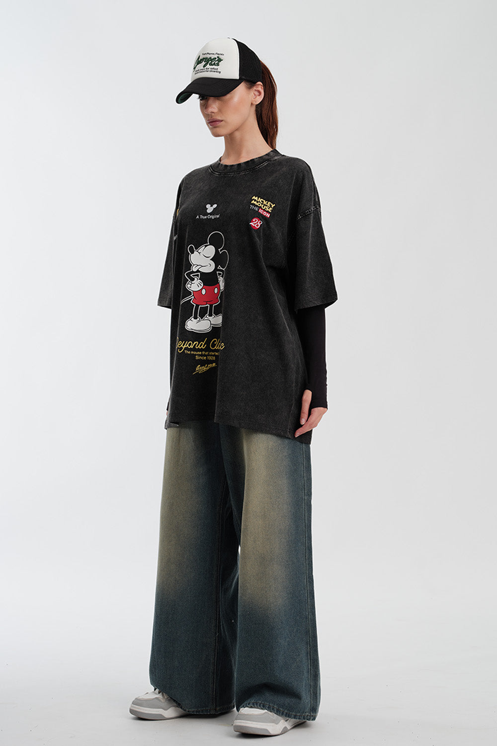Timeless Mischief Oversized T-shirt - BonkersCorner