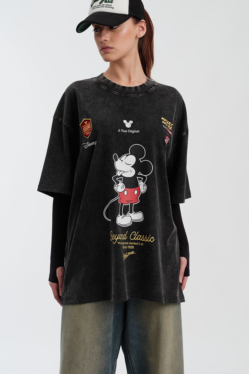 Timeless Mischief Oversized T-shirt - BonkersCorner