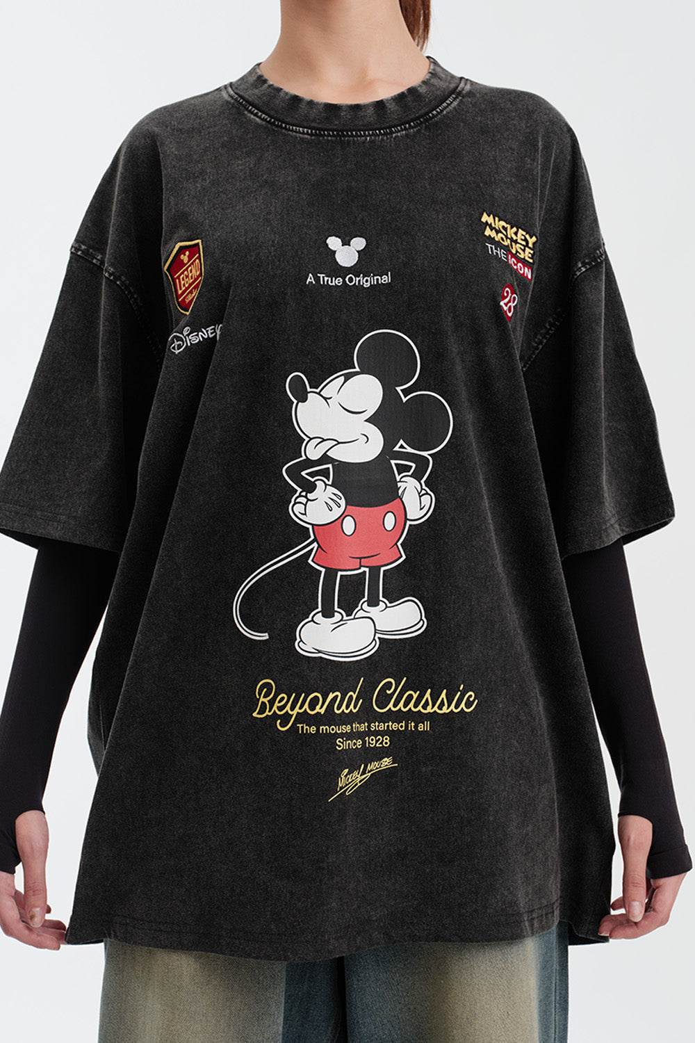 Timeless Mischief Oversized T-shirt - BonkersCorner