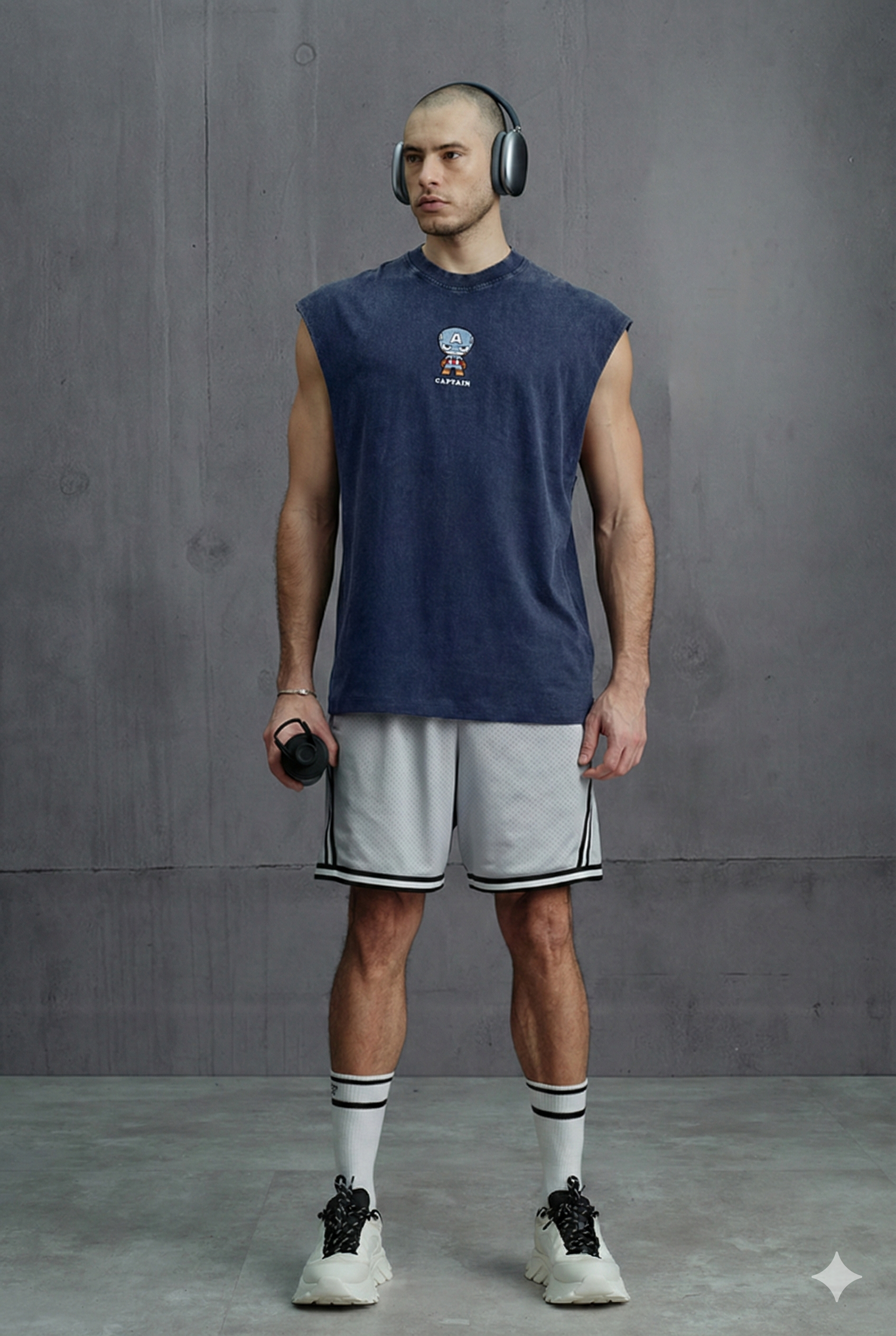 Toon Captain Vest Tank - BonkersCorner