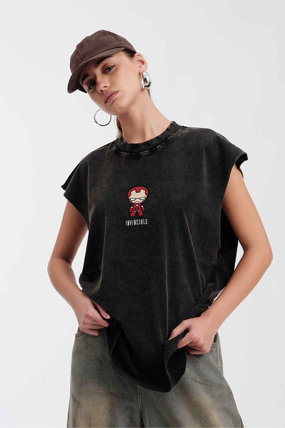 Toon Iron Man Vest Tank - BonkersCorner