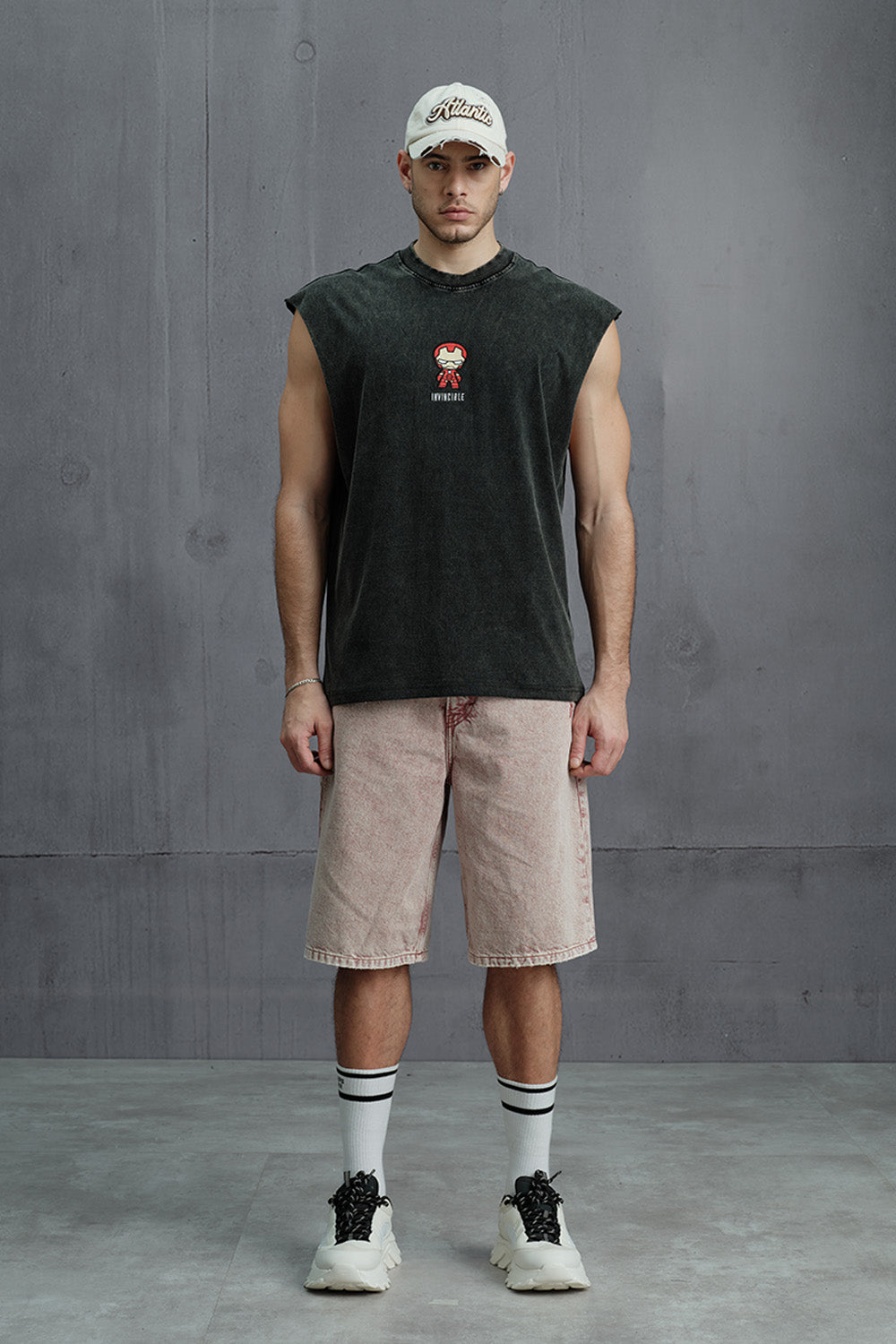 Toon Iron Man Vest Tank - BonkersCorner