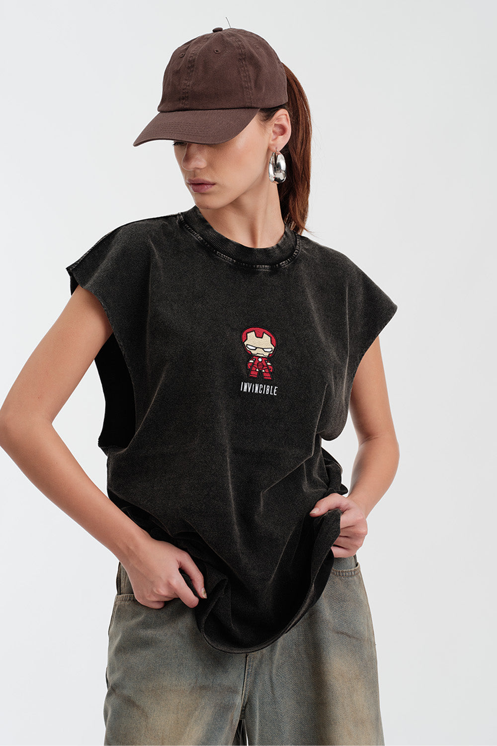 Toon Iron Man Vest Tank - BonkersCorner