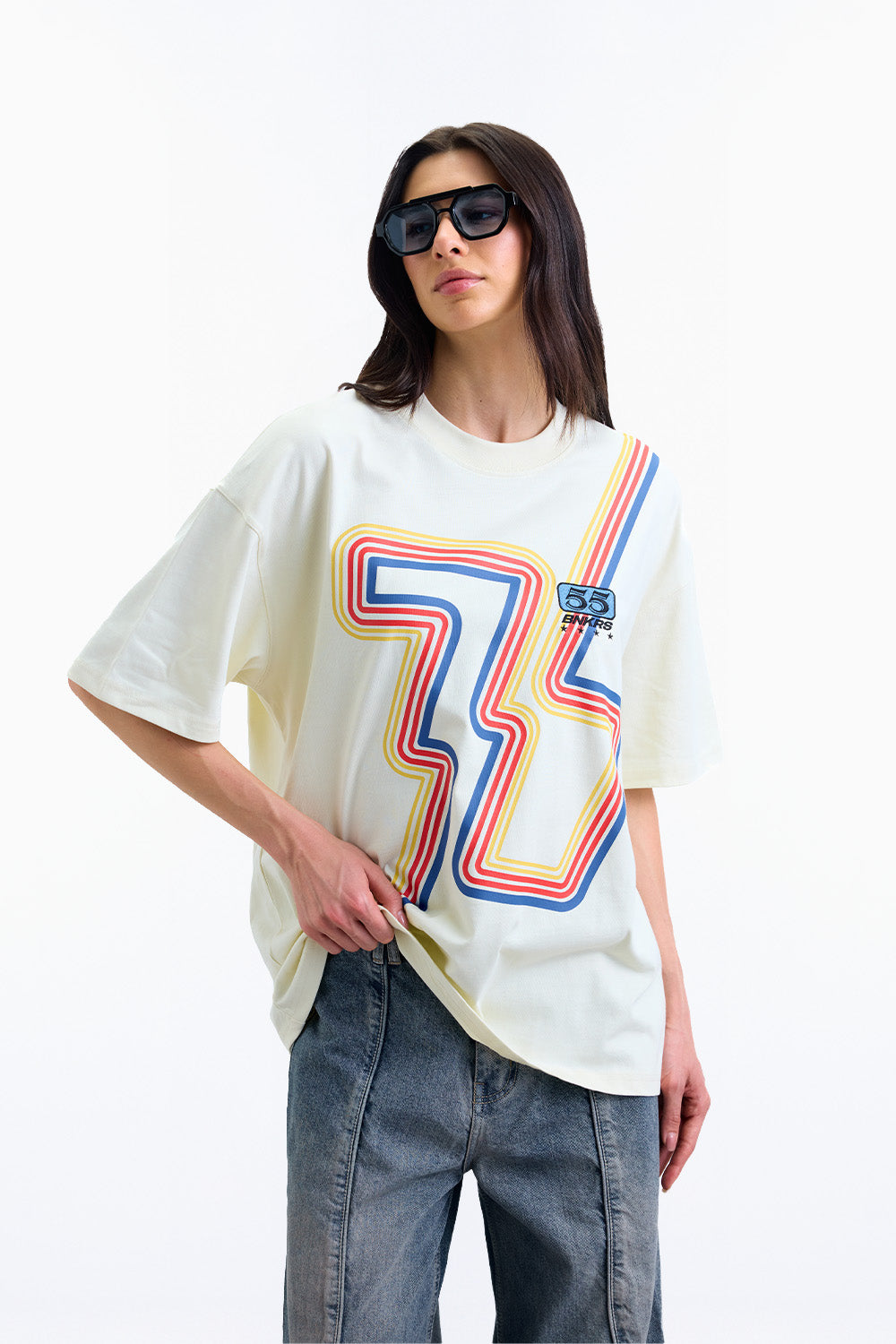 Track 75 Oversized T-shirt - BonkersCorner
