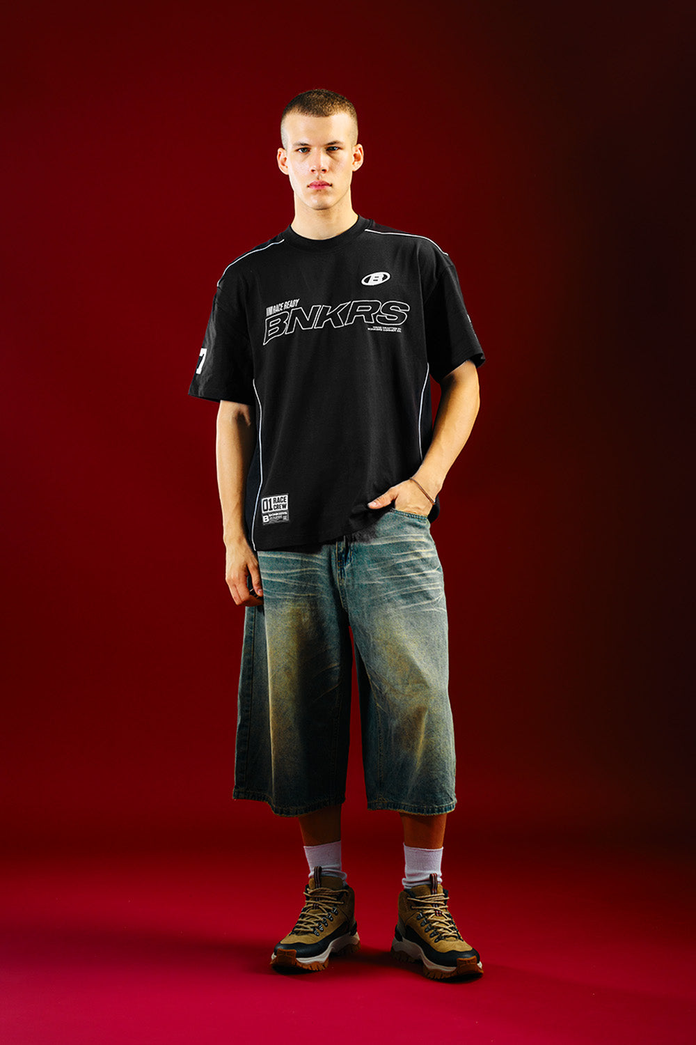 Trackside Oversized T-shirt - BonkersCorner