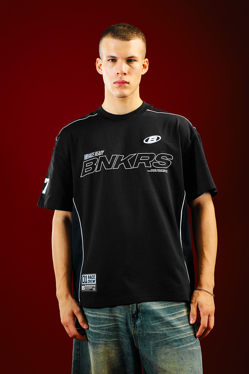 Trackside Oversized T-shirt - BonkersCorner