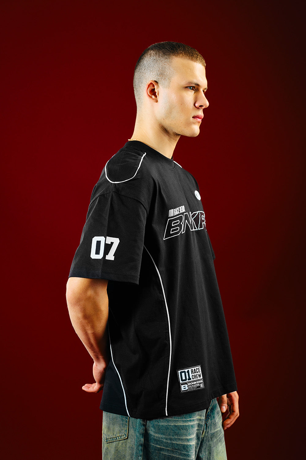 Trackside Oversized T-shirt - BonkersCorner