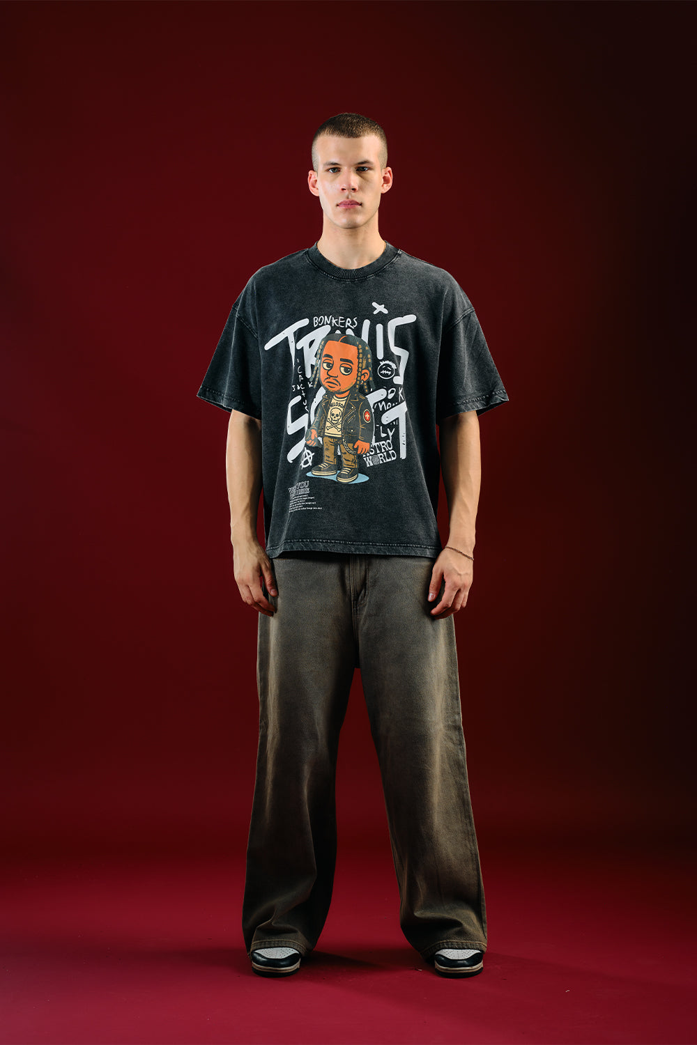 Travis Scott Wish You Were Here Oversized T-shirt - BonkersCorner