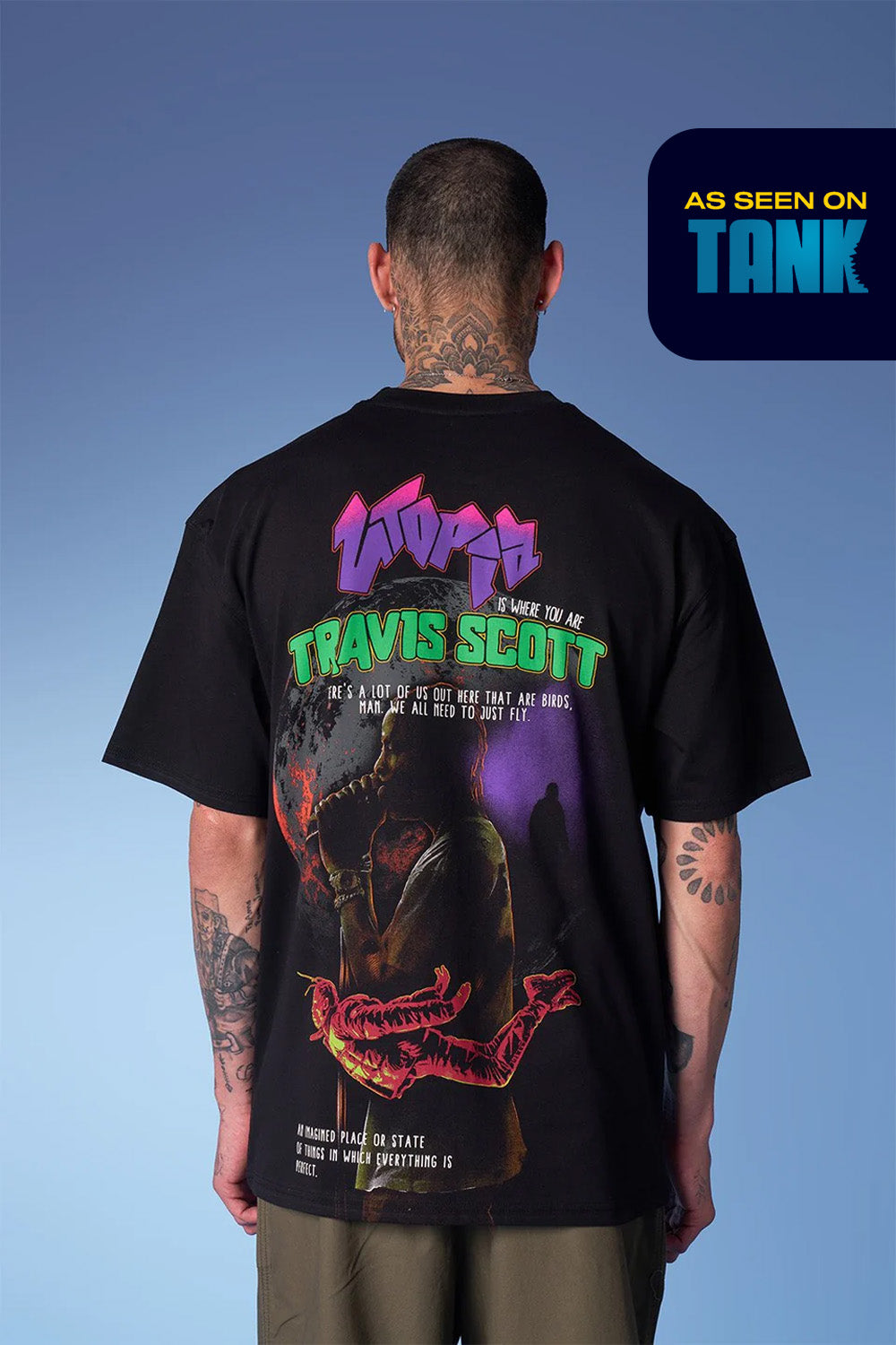 Travis Scott- utopia Oversized T-shirt