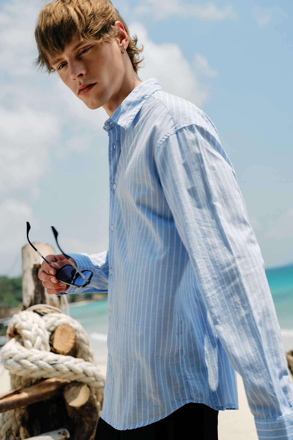 Unfinished Legacy Stripe Shirt - BonkersCorner
