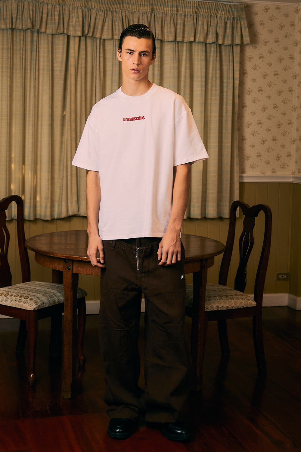 Unsubscribe White Oversized T-shirt