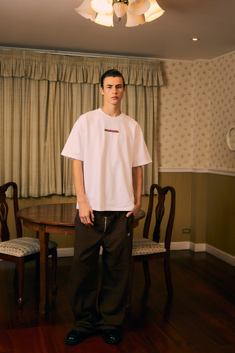 Unsubscribe White Oversized T-shirt