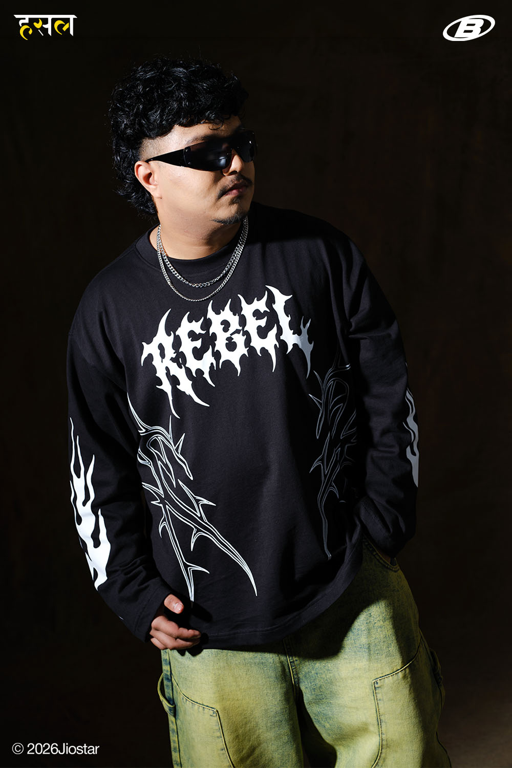 Hustle Modern Mayhem Long Sleeve T-shirt